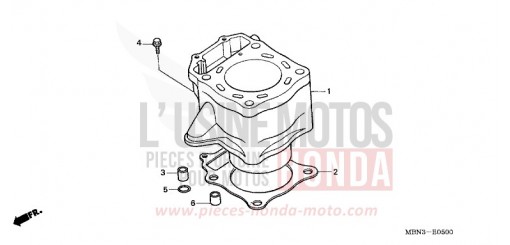 CYLINDRE XR650R5 de 2005